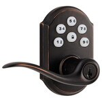 Kwikset SmartCode 912 Z-Wave Plus Leverset, Venetian Bronze